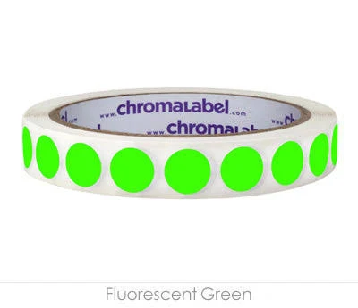 1/2" Removable Round Color-Code Dots