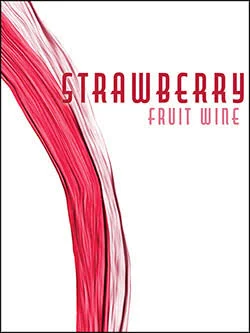Strawberry Fruit Wine Labels