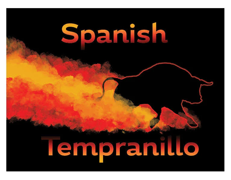 Spanish Tempranillo Wine Labels