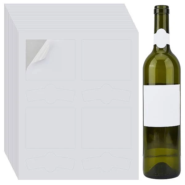 Self Adhesive Wine Bottle Label