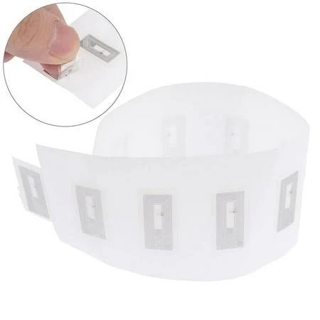 100pcs NFC Chip Ntag213 Sticker Wet Inlay 2*1cm 13.56MHz Rfid Ntag213 Label Tag