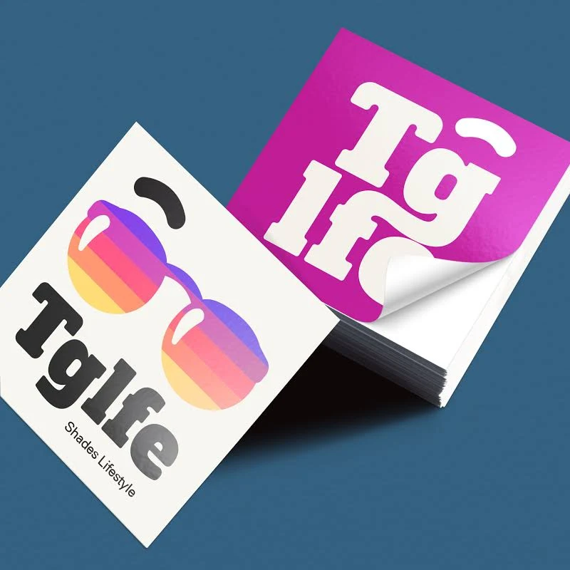 1000 qty Custom Bulk Sticker - Bigger Savings