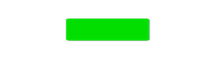 Blank Label Rectangle 1/2" x 2" Green Fluorescent Paper Roll of 500