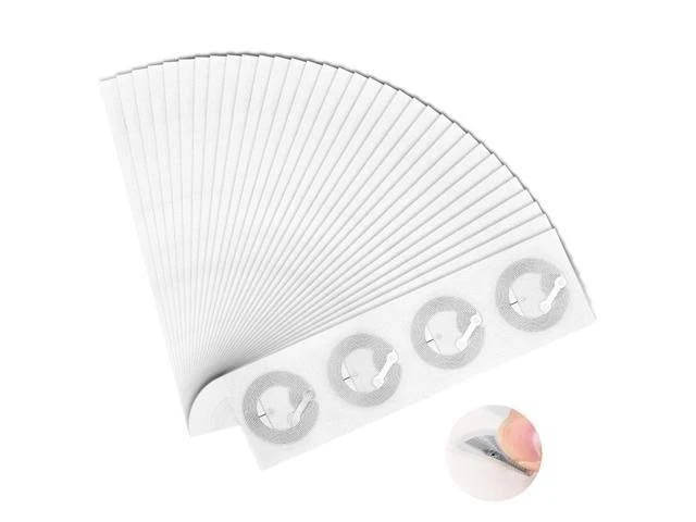 100 Pcs NFC Stickers Ntag215 Programmable NFC Tags Sticker Rewritable RFID Stickers 504 Bytes Memory Adhesive Labels Compatible with NFC-Enableds