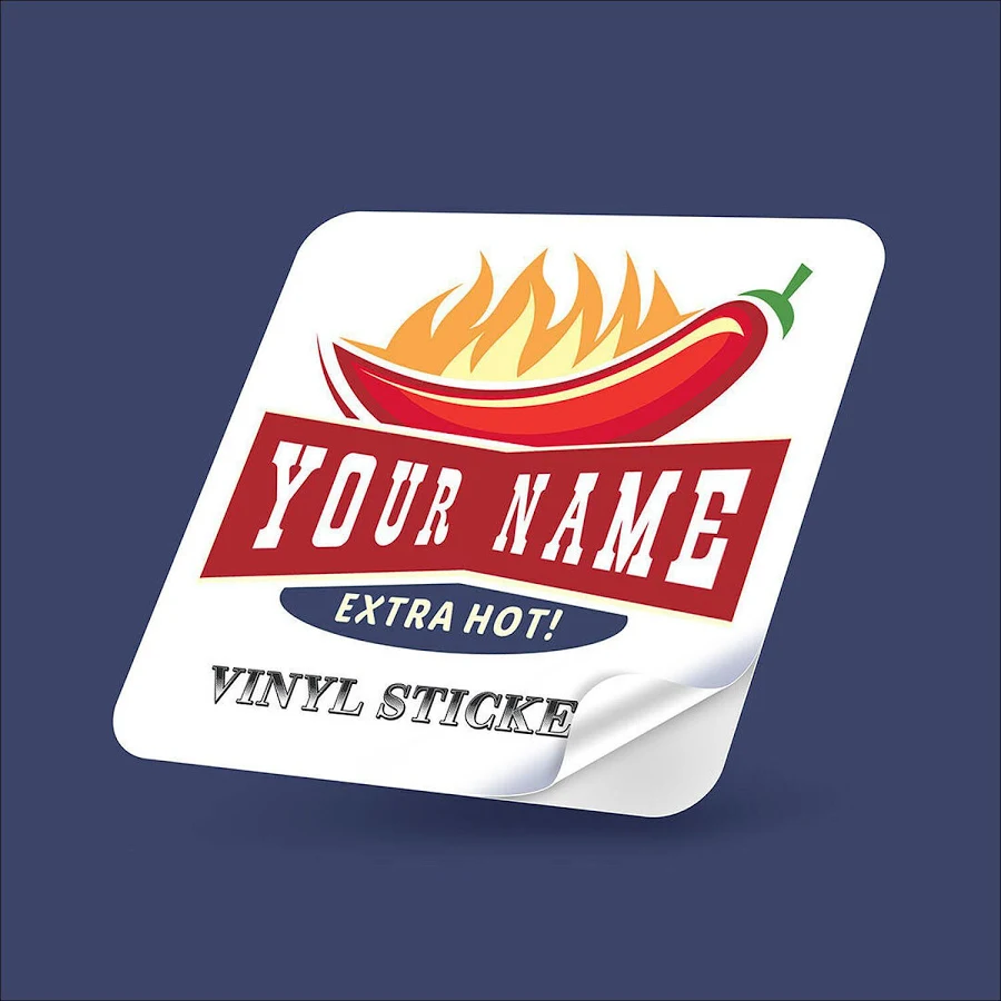 Waterproof Vinyl Labels - 100pcs 2"x2"