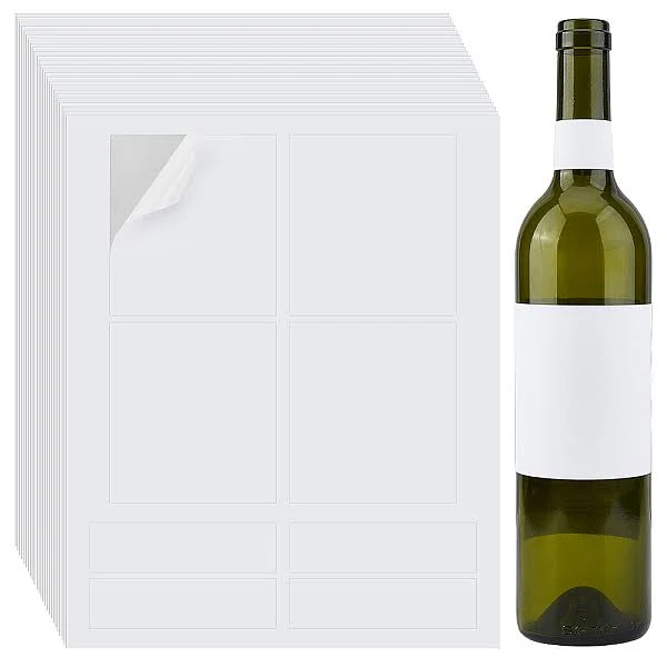 Self Adhesive Wine Bottle Label
