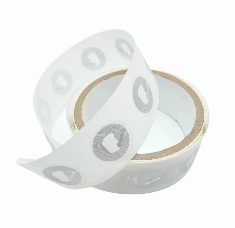 100 Pcs Smart NFC Tags Sticker Rewritable NTAG215 Chip 504 Bytes Memory