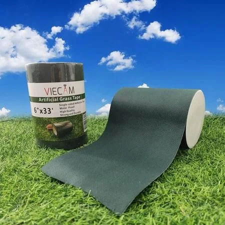 Viecam 6" x 33' Turf Tape Artificial Grass Seam Tape