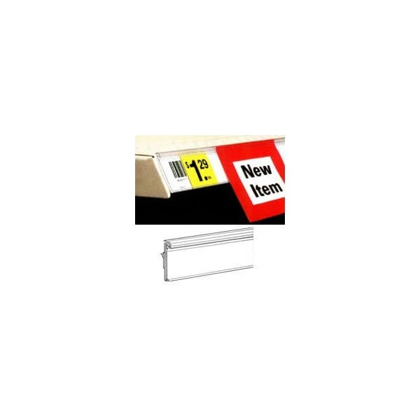 SPECIALTY STORE SERVICES Self-Adhesive Label Holder For Shelf Channels, 4817