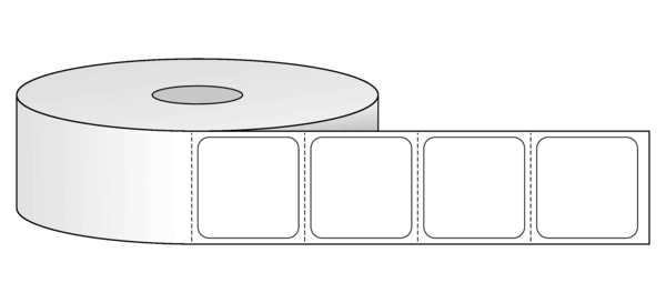 1.125" x 1.125" Labels Thermal