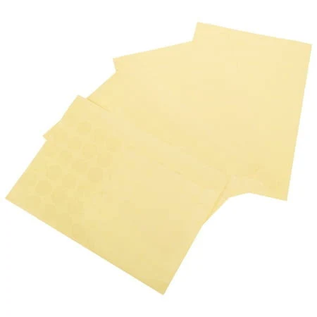 15 Sheets Round Clear Stickers Labels Retail Package Circle