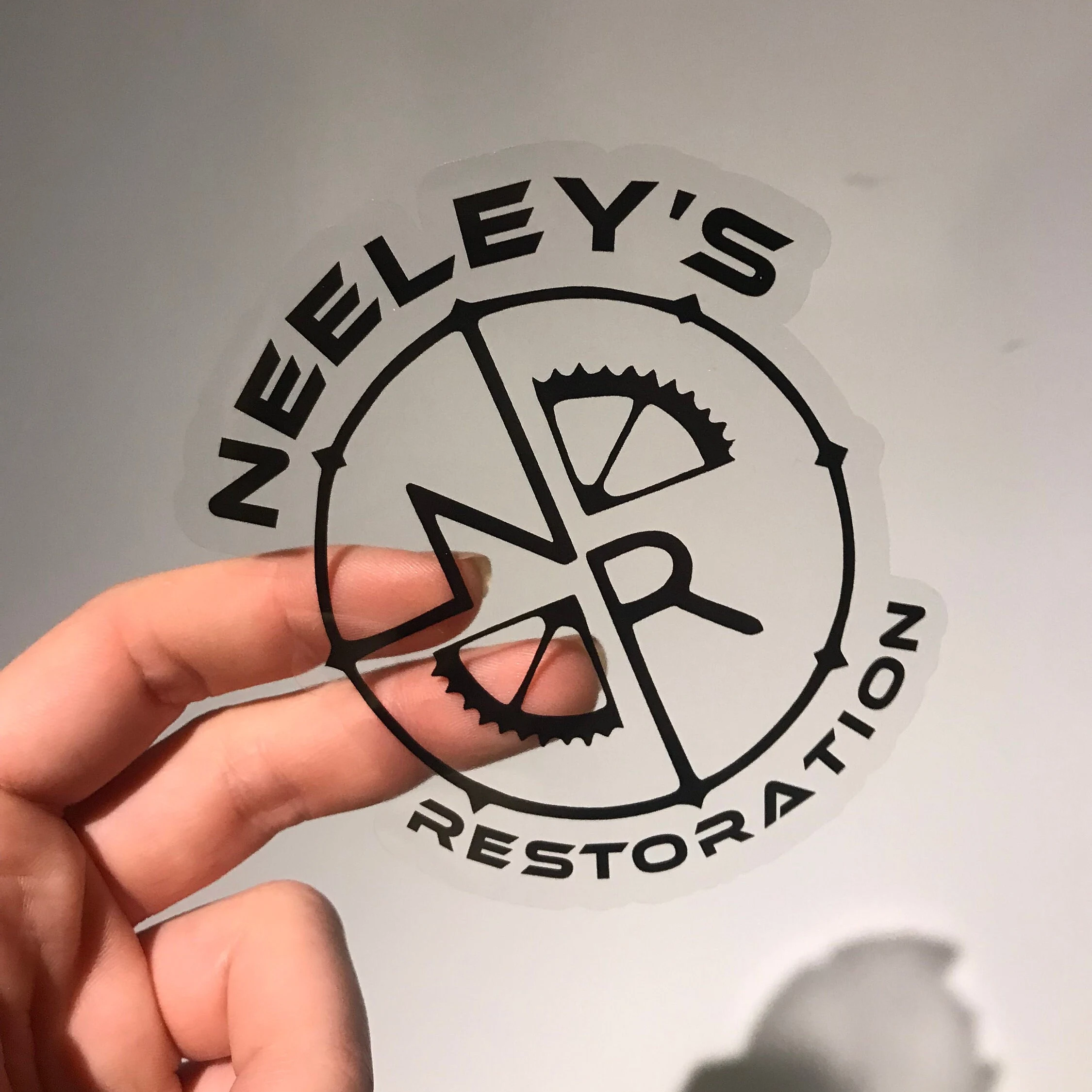 Packaging Labels, Any Size Colorful Die Cut Clear Stickers, Custom Sticker, Waterproof Company Sticker