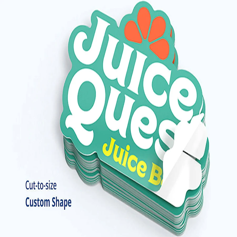 1,000 Custom Printed Stickers - Custom Printing