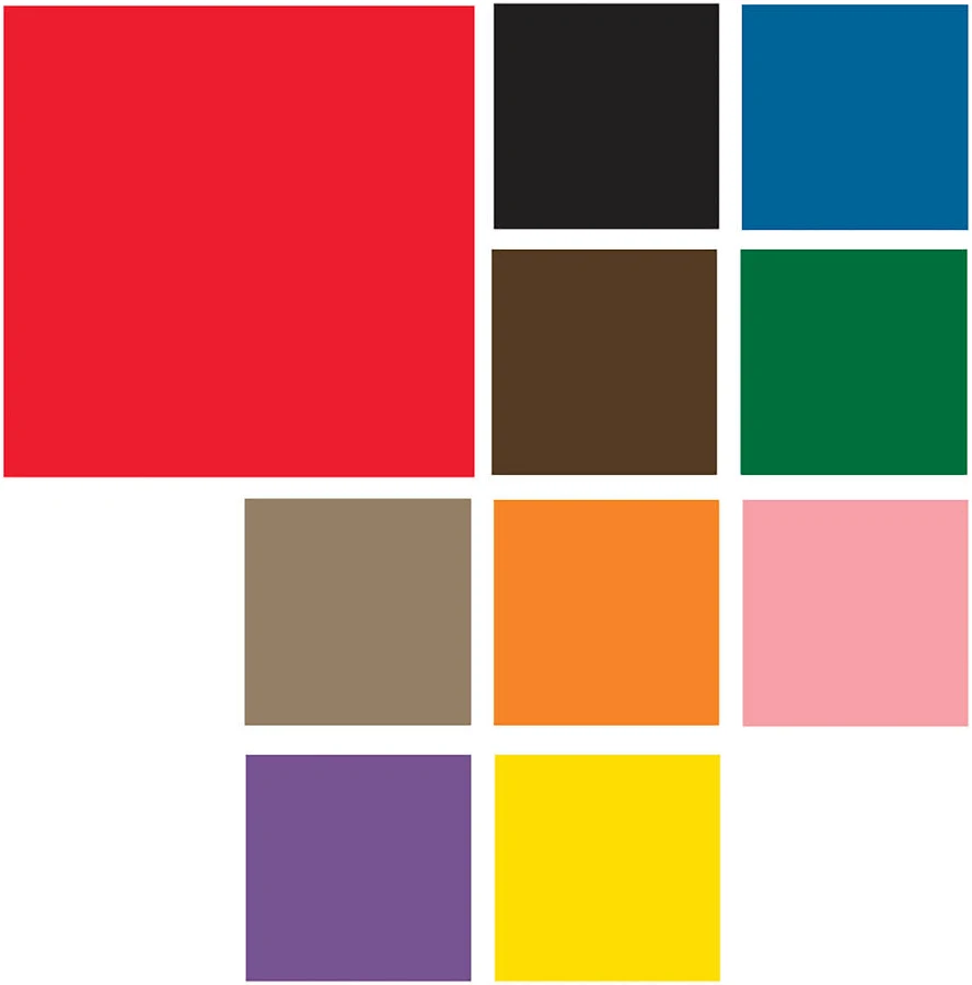 Ames L-A-00178 AMLP Series Solid Color Roll Labels - Gray