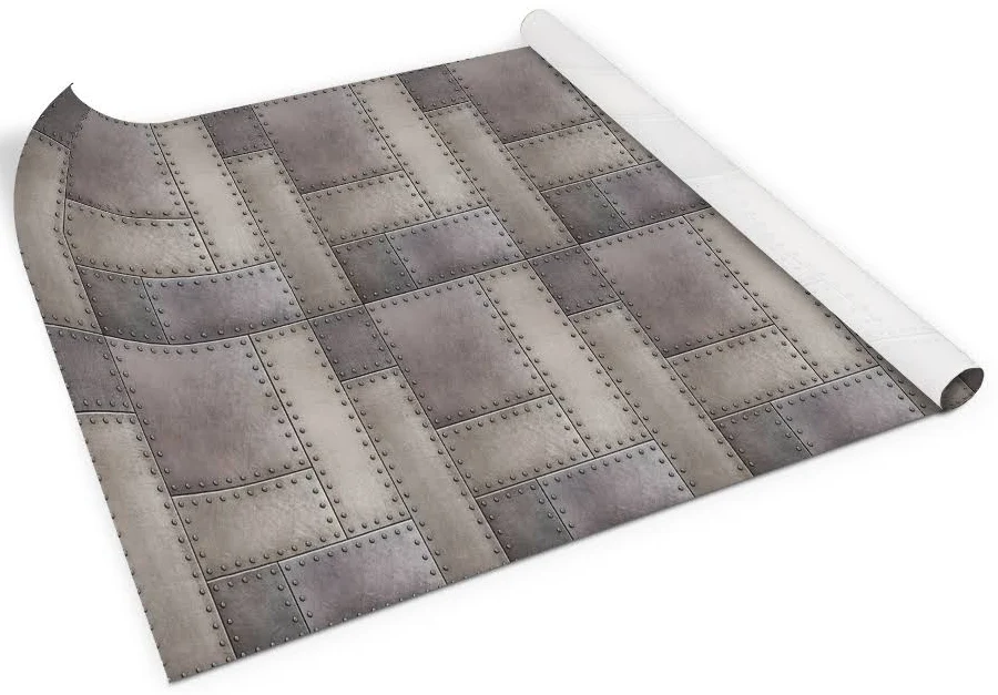 PCV sticker for furniture Sheet metal texture 40x20
