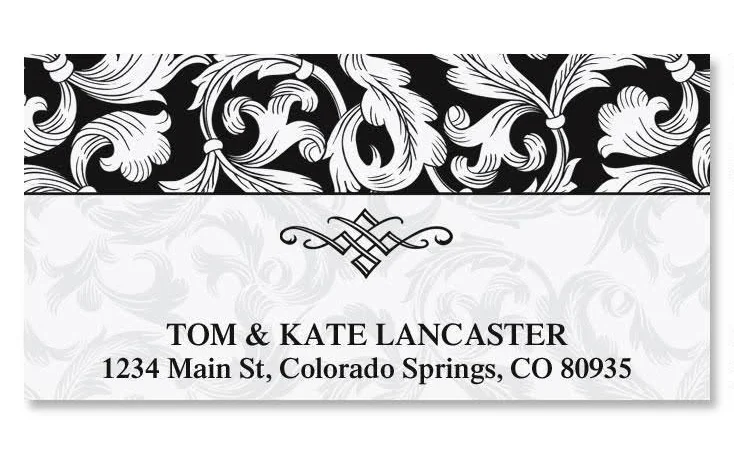 Personalized Self-Stick Ardor Deluxe Address Labels -Set of 48