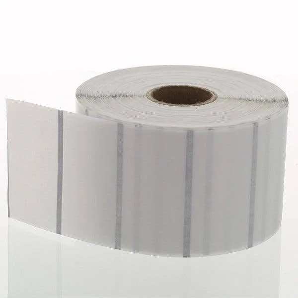 LabelValue.com Clear Barcode Labels 2" x 1" 1280 Labels/Roll Durable Polypropylene