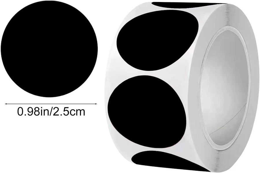 Round Stickers Self Adhesive Circle Paper Labels Seals
