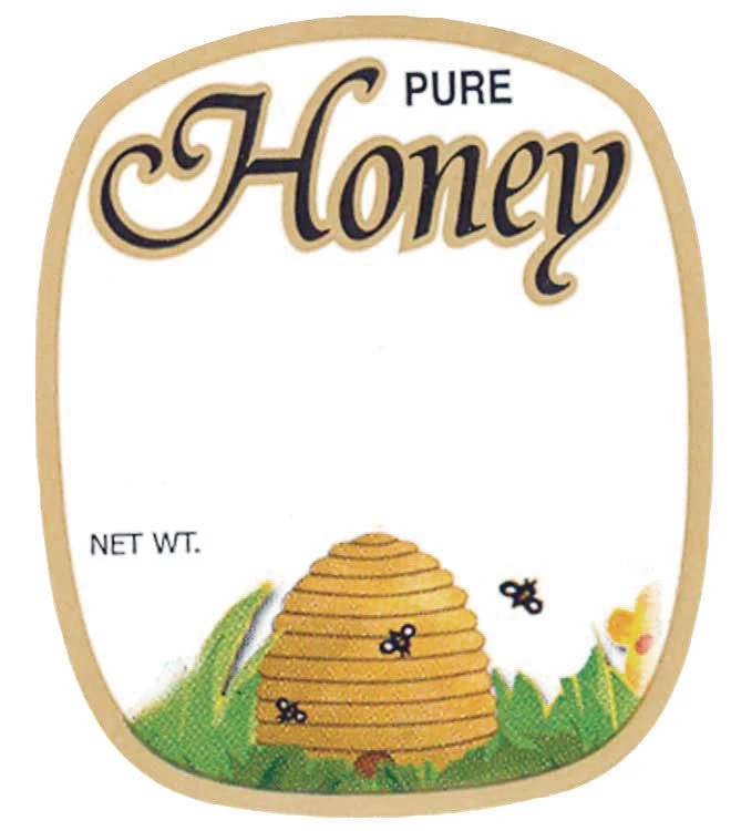 Golden Skep Label 12 oz. Bear 250 roll