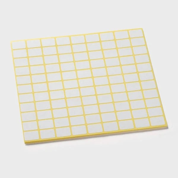 Label Paster White 13x19mm 99pcs/paper
