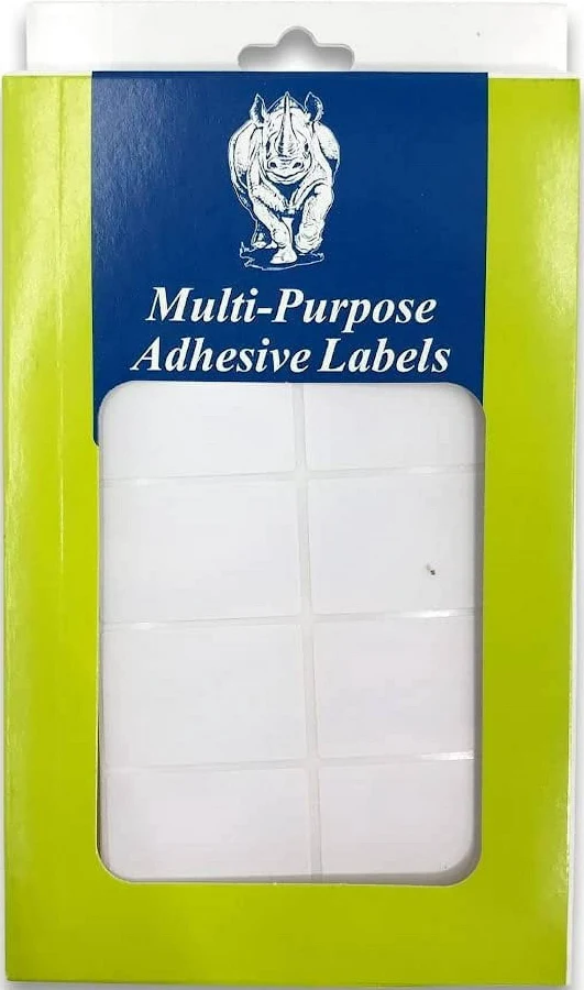 510 All Purpose Self Adhesive Plain Rectangular White Labels Easy Use/Address/Box/Merchandise