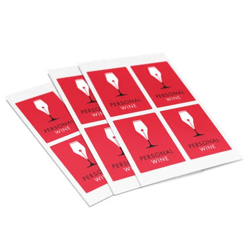 Personalized Wine Labels – Set of 12 Custom Bordeaux Bottle Labels | Design Your Own