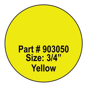 Self-stick promotional labels