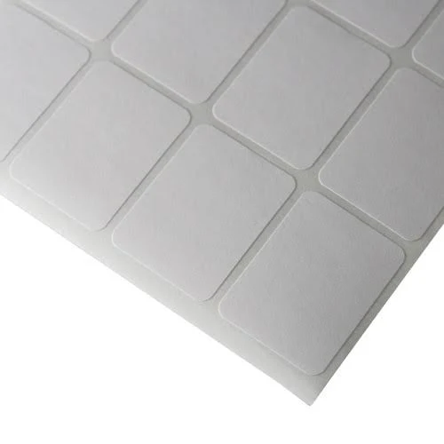 Rounded Edge Rectangular Self Adhesive Plain Label - 1000 Labels (3/4" x 1")