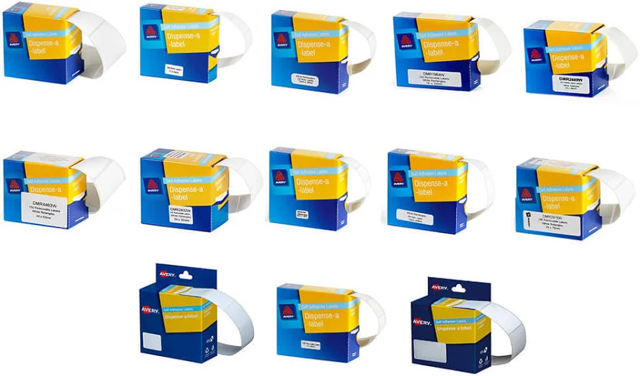 Avery Self-Adhesive Labels