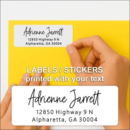 Custom Printed Return Address Labels