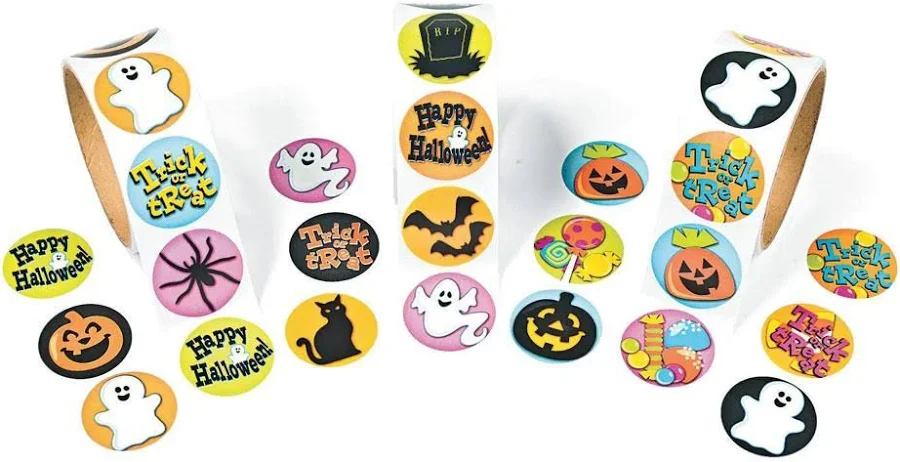 Fun Express Classic Halloween Stickers