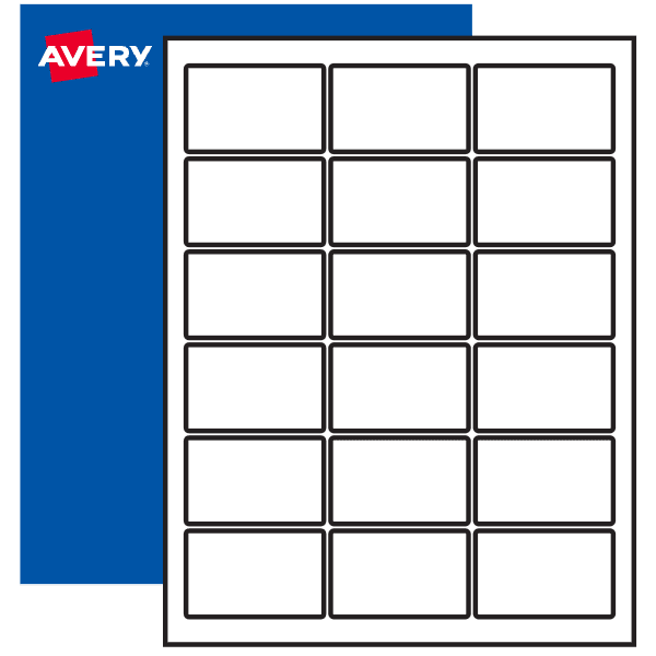 Blank Rectangle Labels