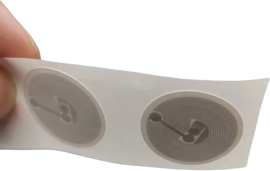 10Pcs/ 50Pcs /100pcs Ntag215 Rewritable NFC Tag 13.56MHz ISO14443A Available RFID Adhesive Label