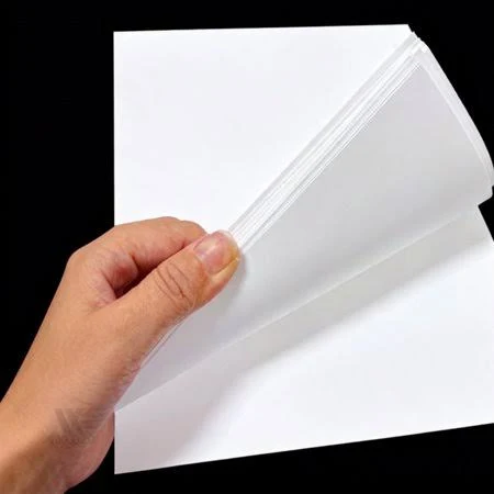Ccocc 40 Sheets Glossy Sticker Paper, 8.5In X 11In Sticker Paper for Inkjet & Laser Printer, Self-Adhesive Printable Sticker Papers, Vibrant Colors, 