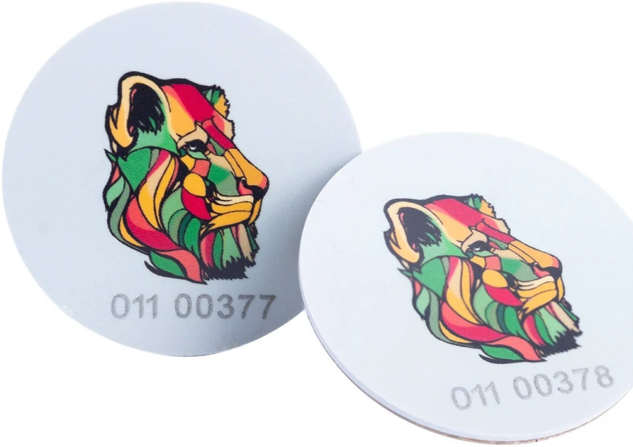 Lionbeam lb-proxs-125 Proximity Sticker 125 Khz 10 Pack
