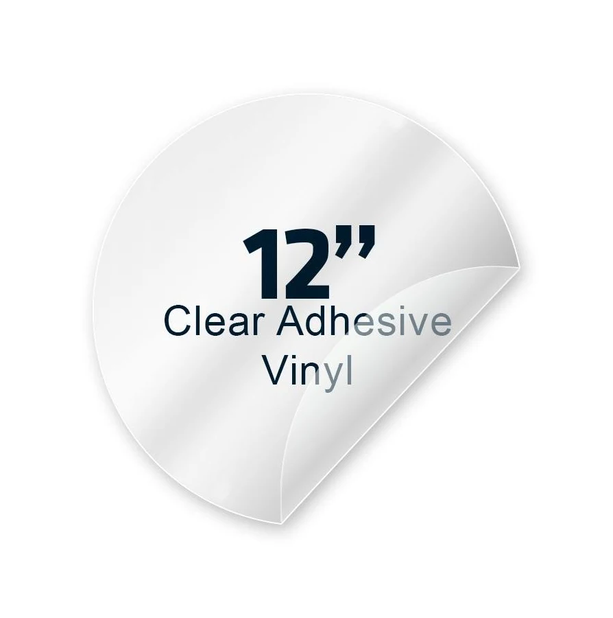 Circular Clear Window Adhesive