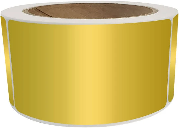Royal Green 4x2 Labels Stickers