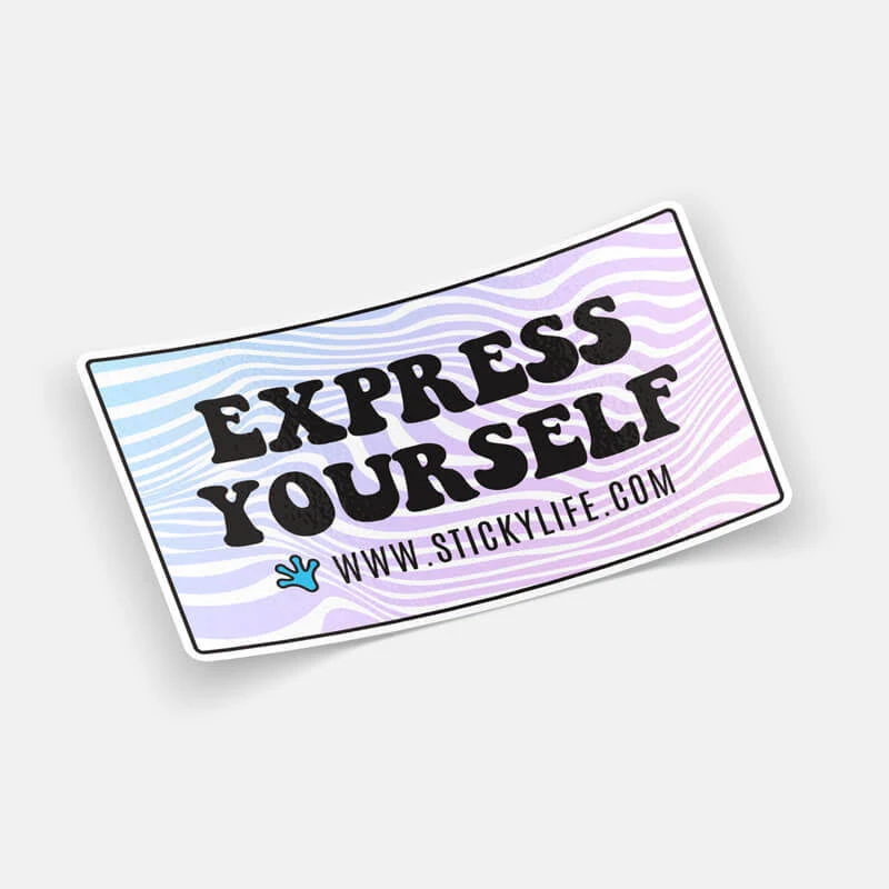 Rectangle Stickers - 2x1 in - 100 qty - StickyLife