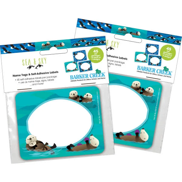Barker Creek Self-Adhesive Name Tag Labels