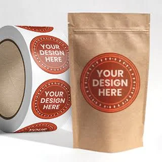 Custom Product Labels, 8.5" x 11" page, Waterproof