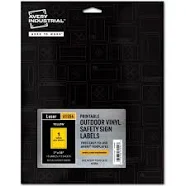 Avery Adhesive Printable Vinyl Signs 61554