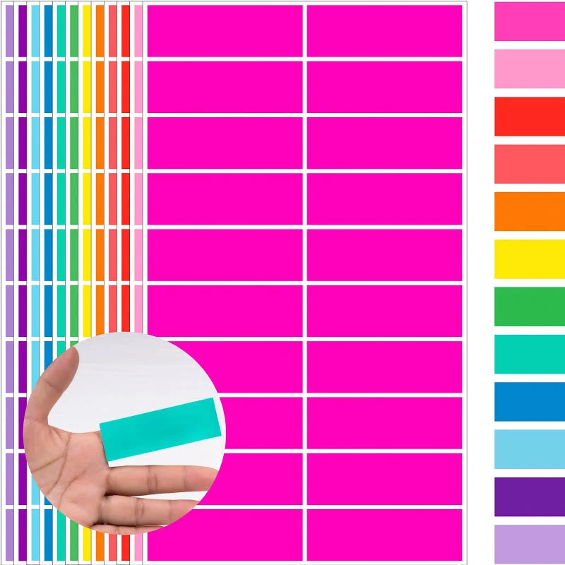 YSHIHE Colored Label Sticker