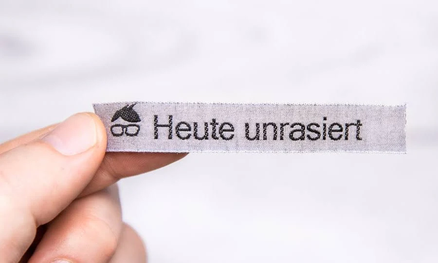 Textile Labels for DIY Made of Woven cotton