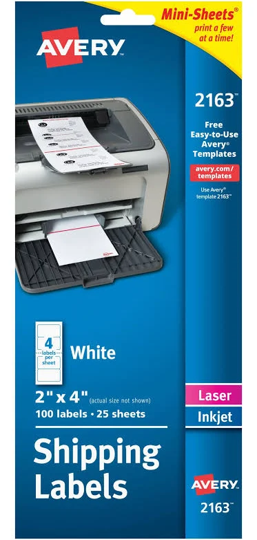 Avery Mini-Sheets Mailing Labels