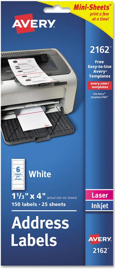 Avery? Mini-Sheets Address Labels