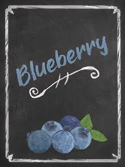Blueberry Mist Wine Labels