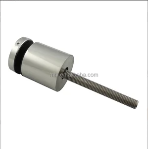 Нержавеющая сталь 32 мм Diam стеклянный Standoff-50mm Diam Spacer-Регулируемый зажим для бескаркасных стеклянных перил
