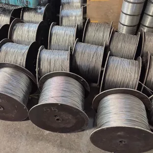 Горячая распродажа, заводская цена, современный дизайн, износостойкий оцинкованный стальной трос, прочный и антикоррозийный