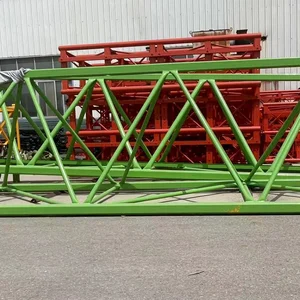 Башенный кран типа башенных кранов Hammerhead, лидер продаж, башенный кран TC7025-12T с 3-метровой мачтовой секцией и подъемной рамой