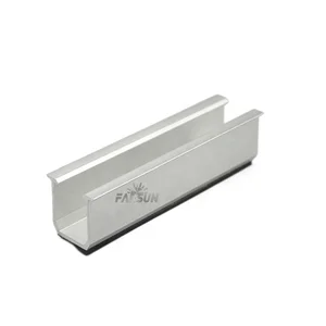 FarSun PV крыша монтажная конструкция PV рельс алюминиевая крыша мини-рельсовая система